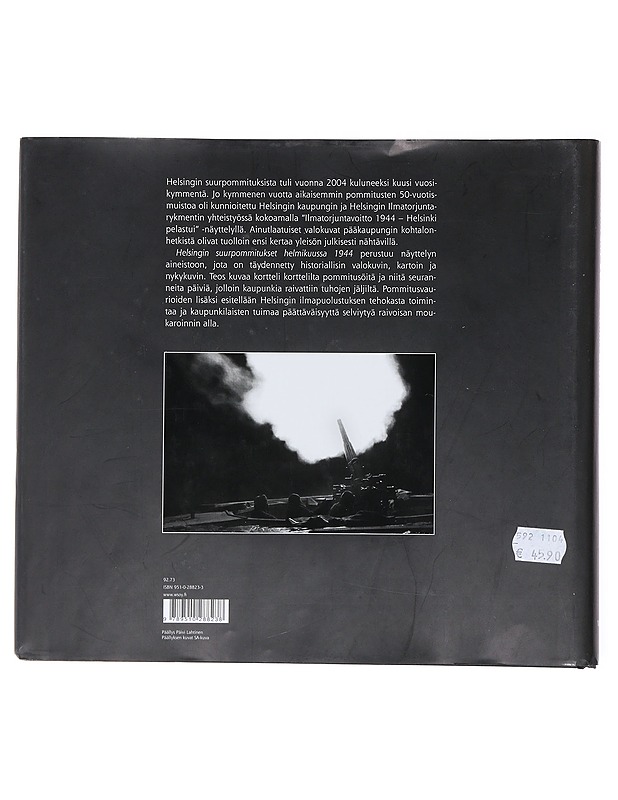 Helsingin suurpommitukset helmikuussa 1944 - Helminen, Martti - Historiakirjat - 10105549241 - 1
