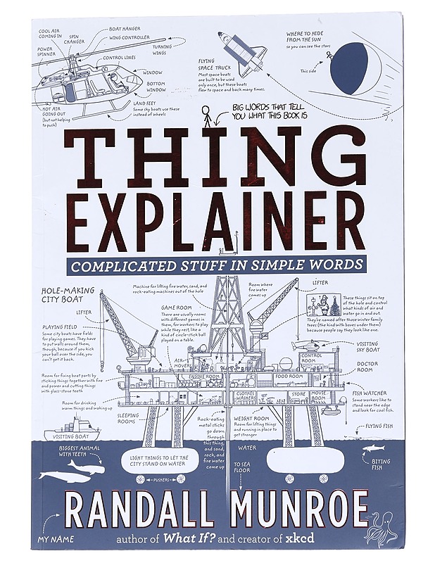 Thing explainer : complicated stuff in simple words - Randall Munroe - Tietokirjat ja oppaat - 10105549255 - 0
