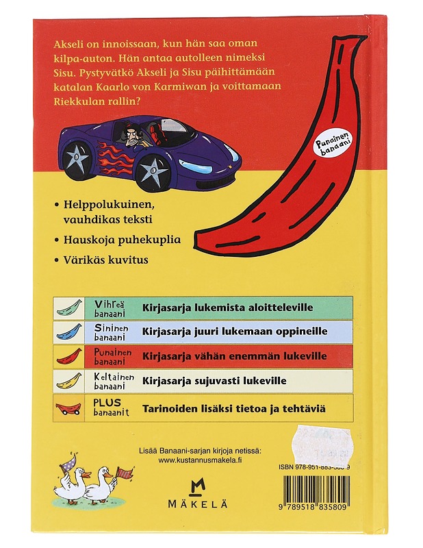 Akseli voittaa kisan - Sparks, Jake - Lastenkirjat - 10105549260 - 1