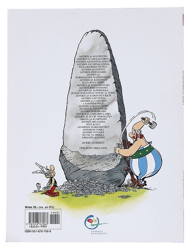Luaksolaesten lempi - Uderzo, Albert - Sarjakuvat - 10105549268 - 1
