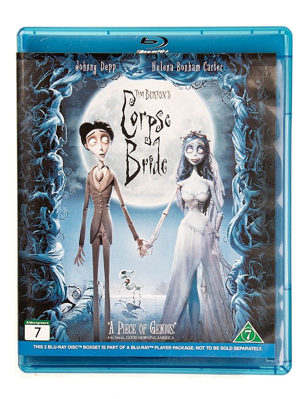 Corpse Bride & Get Smart - Blu-ray - Blu-ray-levyt - 10105549300 - 0