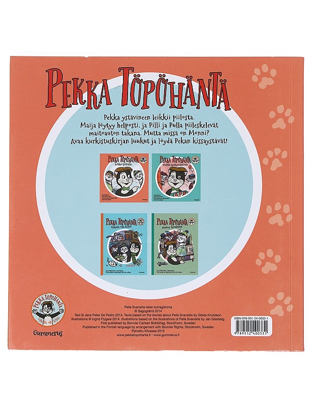 Pekka Töpöhäntä leikkii piilosta - Flygare, Ingrid - Lastenkirjat - 10105549314 - 1