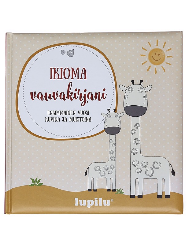 Ikioma vauvakirjani: Ensimmäinen vuosi kuvina ja muistoina - Lastenkirjat - 10105549329 - 0