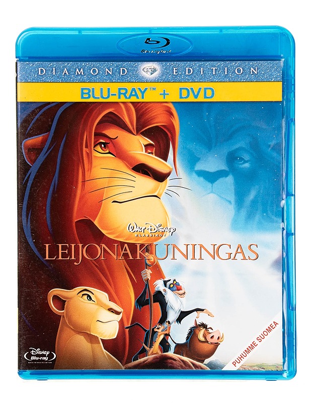 Disney : Leijonakuningas - Blu-ray + DVD - Blu-ray-levyt - 10105549408 - 0
