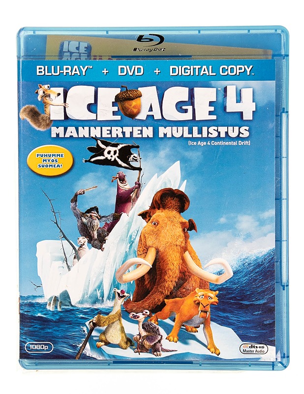 Ice age 4 : mannerten mullistus - Blu-ray + DVD - Blu-ray-levyt - 10105549438 - 0