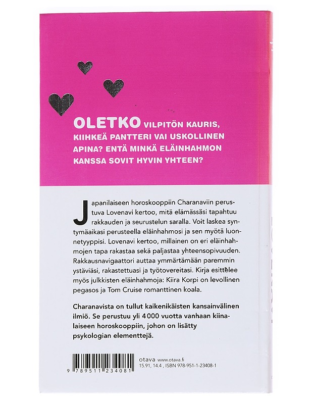 Lovenavi : japanilainen horoskooppi : tulkitse omaa ja ystäviesi rakkauselämää : mitä syntymäaikasi kertoo ihmissuhteistasi? - Tsurumoto, Masahiro - Tietokirjat ja oppaat - 10105549444 - 1