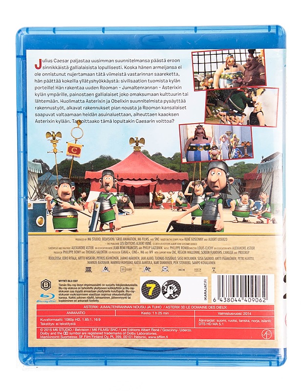 Asterix : Jumaltenrannan nousu ja tuho - Blu-ray - Blu-ray-levyt - 10105549478 - 1