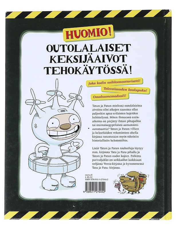 Tatun ja Patun kummat keksinnöt kautta aikojen - Havukainen, Aino - Lastenkirjat - 10105549473 - 1