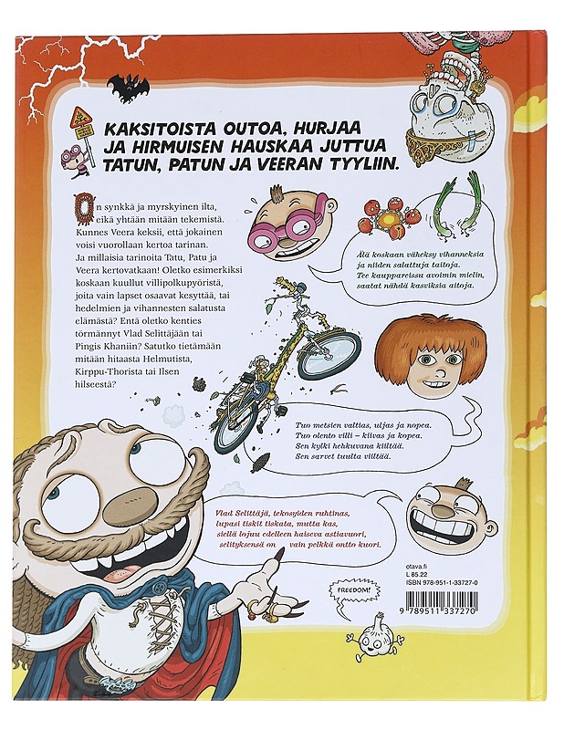 Tatu ja Patu, kauhea Hirviö-Hirviö ja muita outoja juttuja - Havukainen, Aino - Lastenkirjat - 10105549476 - 1