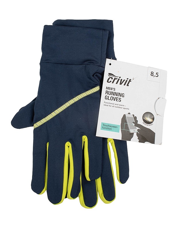 CRIVIT miesten juoksuhanskat, 8,5 - Asusteet - 10105549477 - 0