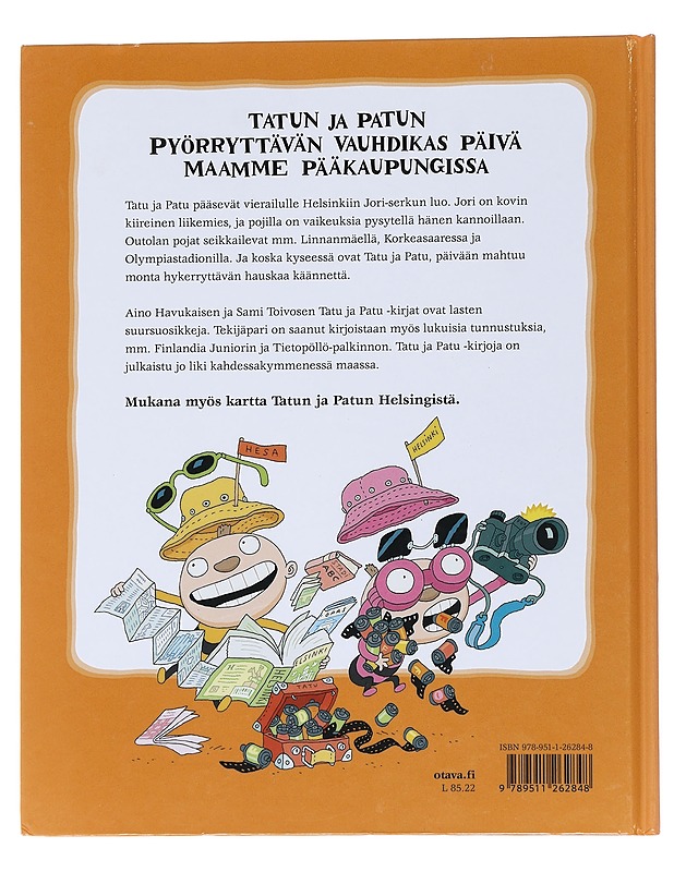 Tatu ja Patu Helsingissä - Havukainen, Aino - Lastenkirjat - 10105549494 - 1