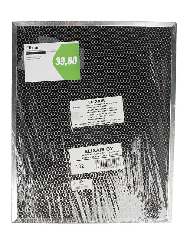 ELIXAIR Aktiivihiilisuodatin E400/500 - Rakennustarvikkeet - 10105549519 - 0