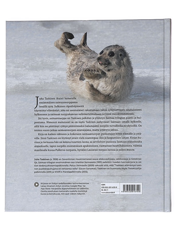 Jää hyvin, saimaannorppa - Juha Taskinen - Tietokirjat ja oppaat - 10105549535 - 1