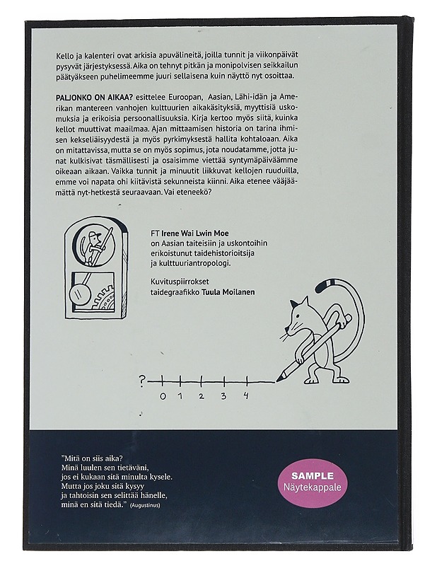 Paljonko on Aikaa? / Tietokirja Ajasta, Ajanlaskusta ja Ajattomuudesta / -Irene, Wai Lwin Moe - Romaanit ja novellit - 10105549559 - 1