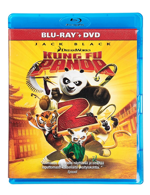 Kung fu panda 2 - Blu-ray + DVD - Blu-ray-levyt - 10105549564 - 0