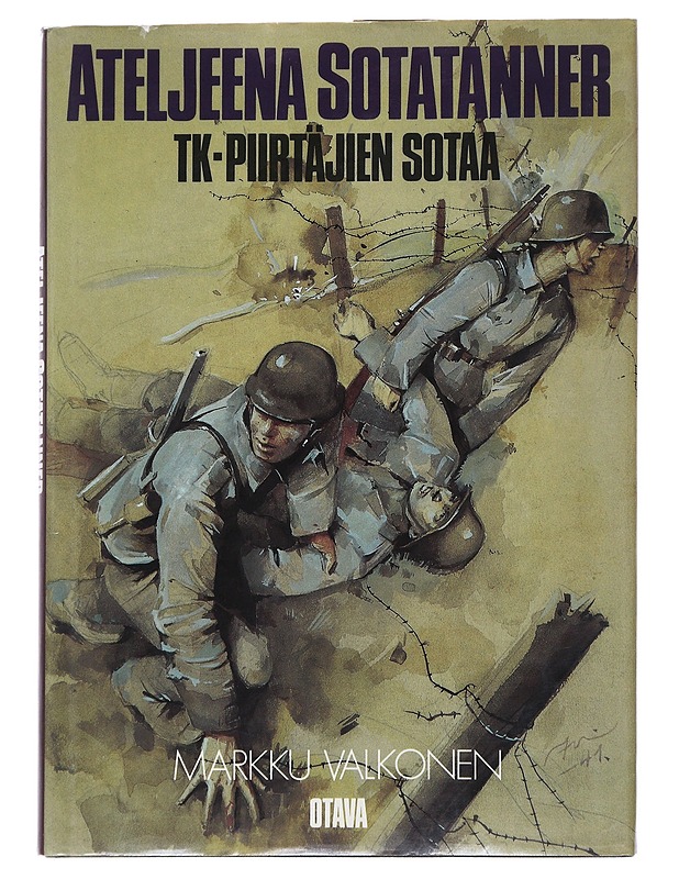 Ateljeena sotatanner: TK-piirtäjien sotaa - Markku Valkonen - Historiakirjat - 10105549576 - 0