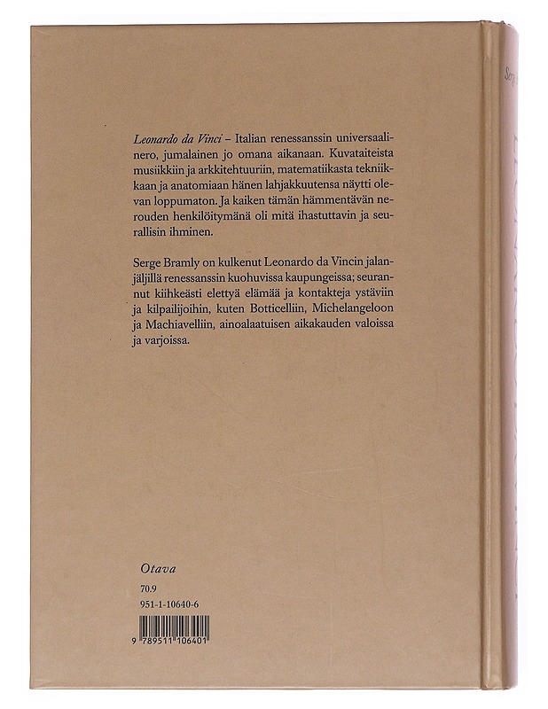 Leonardo da Vinci - Bramly, Serge - Elämäkerrat ja muistelmat - 10105549595 - 1