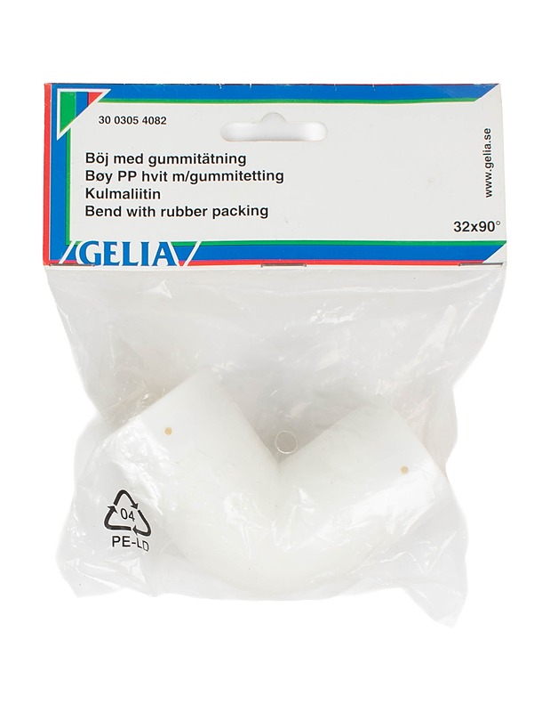 GELIA Kulmaliitin 32 mm 90-astetta - Rakennustarvikkeet - 10105549598 - 0