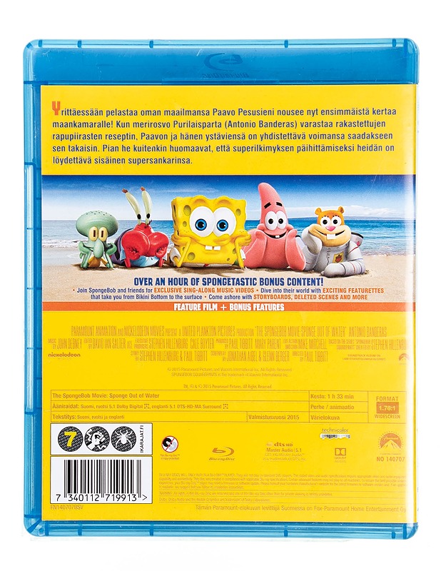 Paavopesusieni kuivalla maalla - Blu-ray - Blu-ray-levyt - 10105549606 - 1