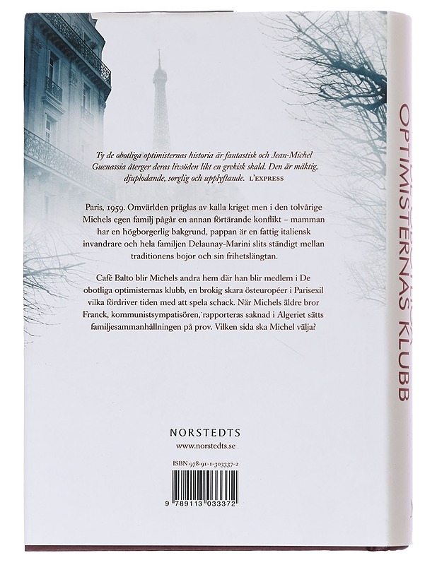 De obotliga optimisternas klubb - Guenassia, Jean-Michel - Romaanit ja novellit - 10105549616 - 1