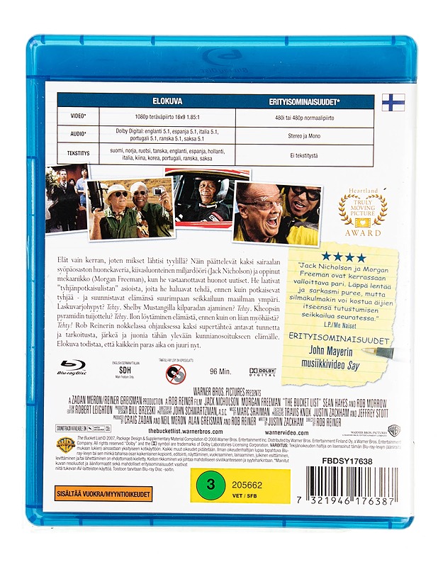 Nyt tai ei koskaan - Blu-ray - Blu-ray-levyt - 10105549615 - 1