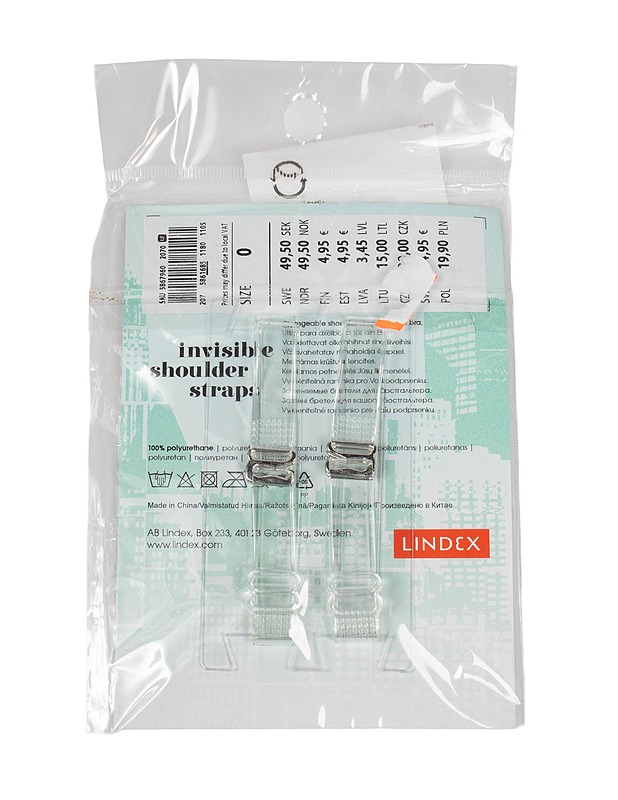 LINDEX huomaamattomat rintaliivin olkaimet - Alusvaatteet - 10105549617 - 0