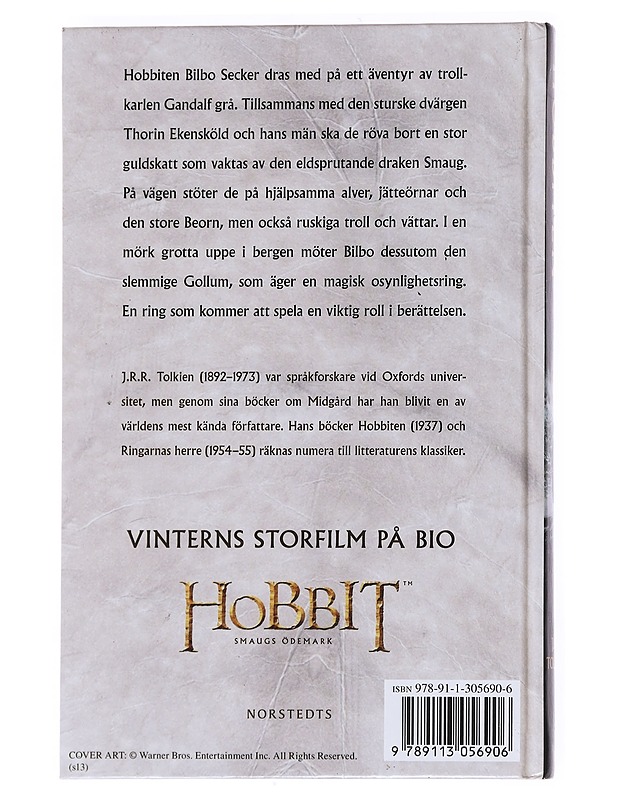 Hobbiten, eller Bort och hem igen - Tolkien, J. R. R. - Romaanit ja novellit - 10105549624 - 1
