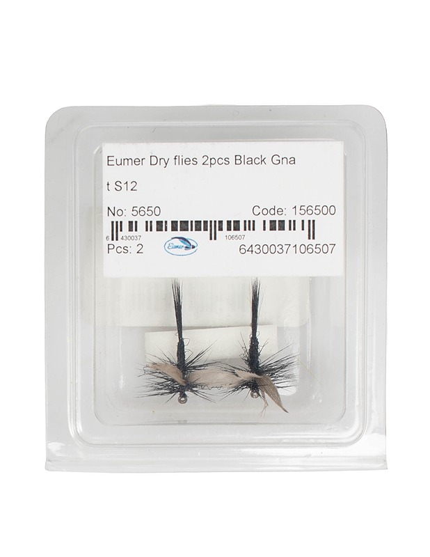 Eumer Dry flies -viehe, 2 kpl  - Kalastus - 10105549639 - 0