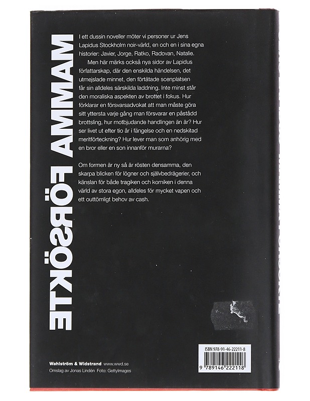 Mamma försökte - Jens Lapidus - Romaanit ja novellit - 10105549655 - 1