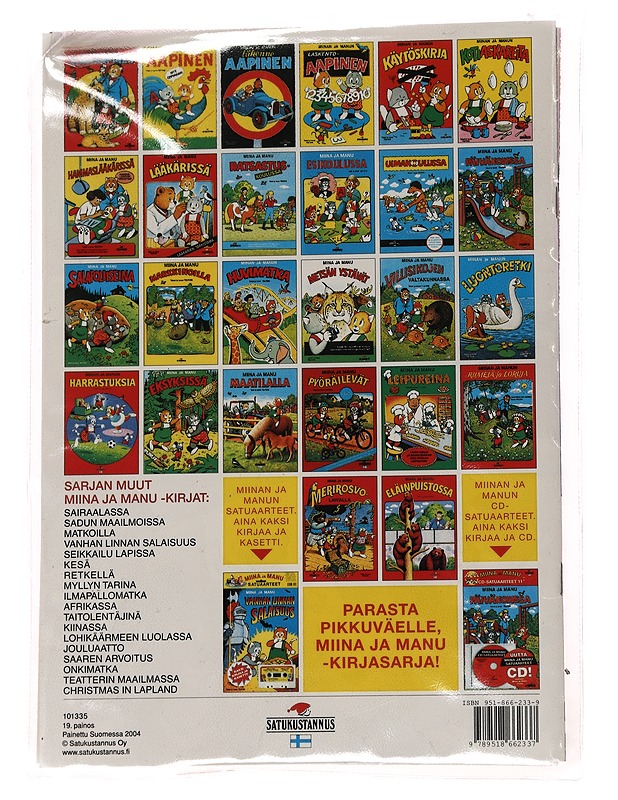Miina ja Manu (2 osaa) - Teutori - Lastenkirjat - 10105549664 - 1