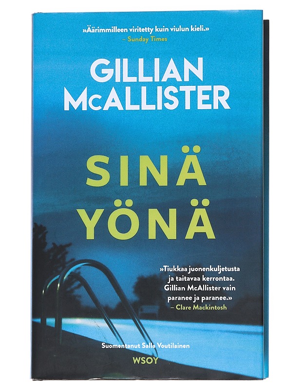 Sinä yönä - McAllister, Gillian - Jännitys ja dekkarit - 10105549663 - 0