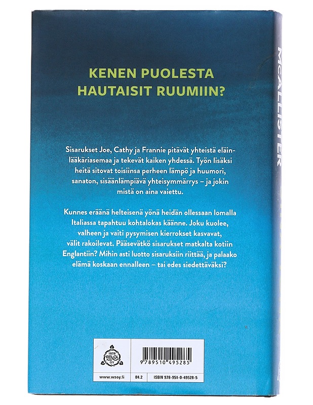 Sinä yönä - McAllister, Gillian - Jännitys ja dekkarit - 10105549663 - 1