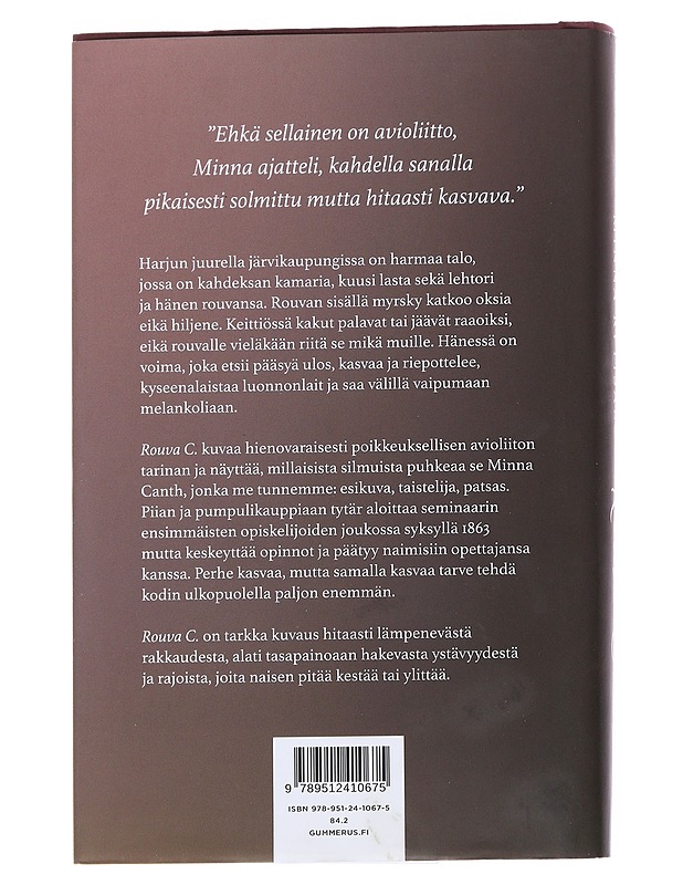 Rouva C. - Minna Rytisalo - Romaanit ja novellit - 10105549673 - 1
