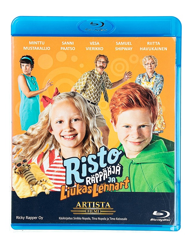 Risto Räppääjä ja liukas Lennart - Blu-ray - Blu-ray-levyt - 10105549676 - 0