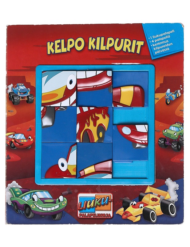 Kelpo kilpurit : liukupalapelikirja - Virtanen, Heli Anneli - Lastenkirjat - 10105549697 - 0