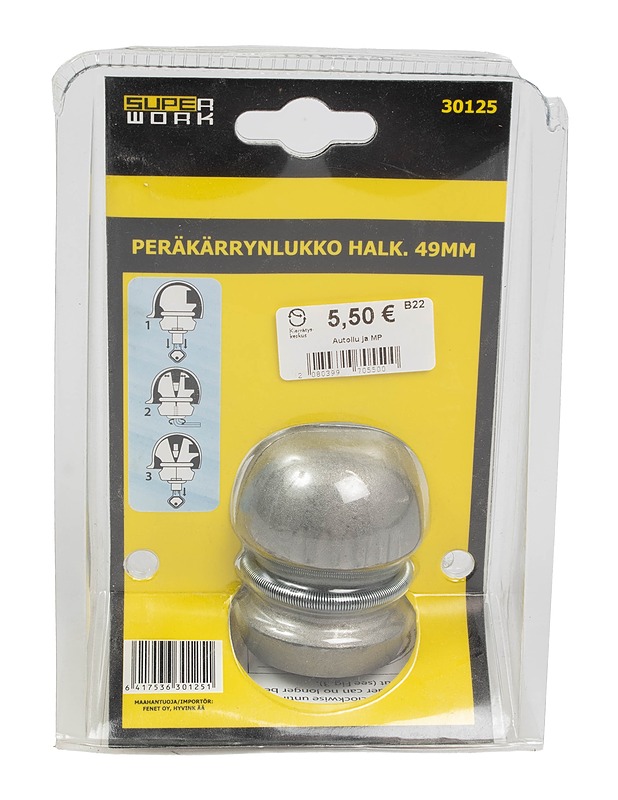 SUPERWORK -peräkärryn lukko  - Muut urheiluvälineet ja vapaa-aika - 10105549730 - 1
