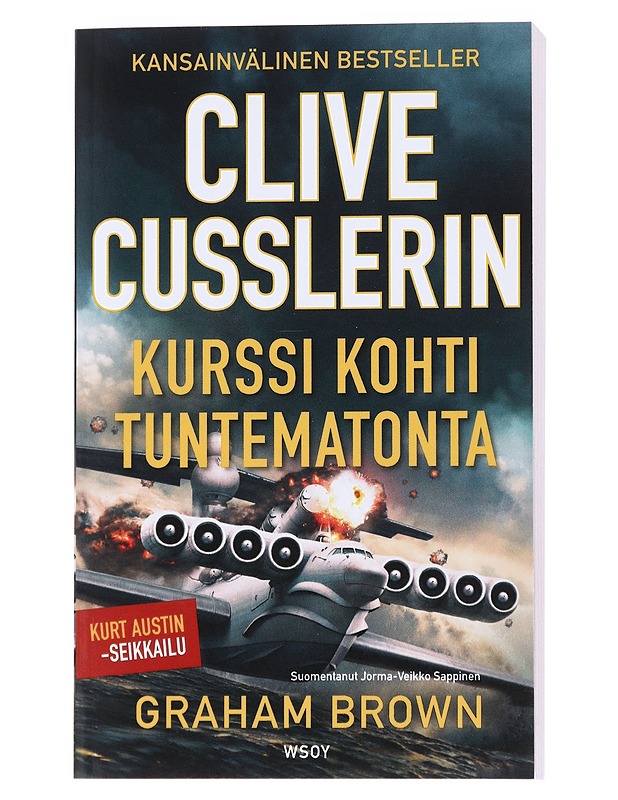 Clive Cusslerin Kurssi kohti tuntematonta - Brown, Graham - Jännitys ja dekkarit - 10105549733 - 0