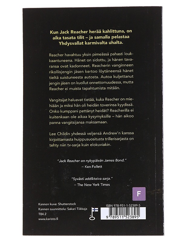 Ansassa - Child, Lee - Jännitys ja dekkarit - 10105549742 - 1