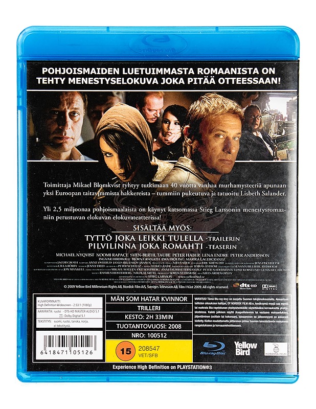 Miehet jotka vihaavat naisia - Blu-ray - Blu-ray-levyt - 10105549760 - 1