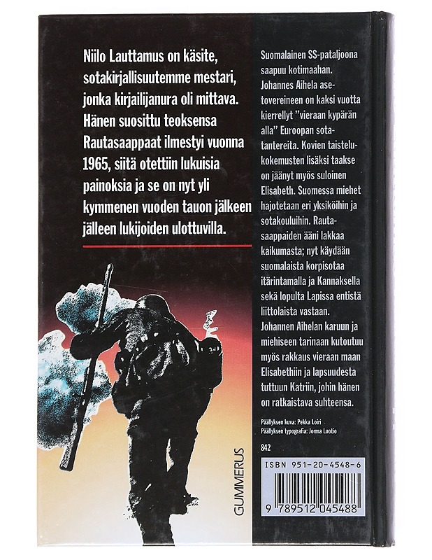 Rautasaappaat : romaani - Niilo Lauttamus - Romaanit ja novellit - 10105549767 - 1