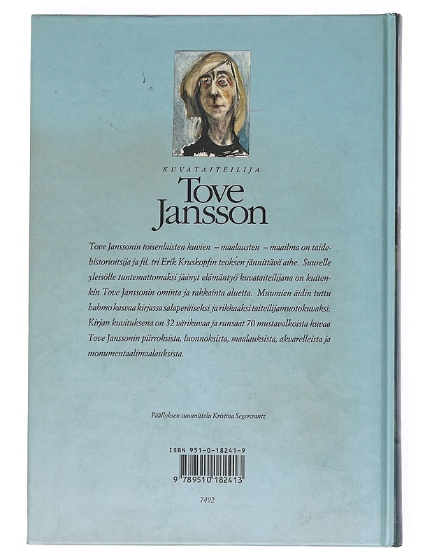Kuvataiteilija Tove Jansson - Erik Kruskopf - Elämäkerrat ja muistelmat - 10105549793 - 1