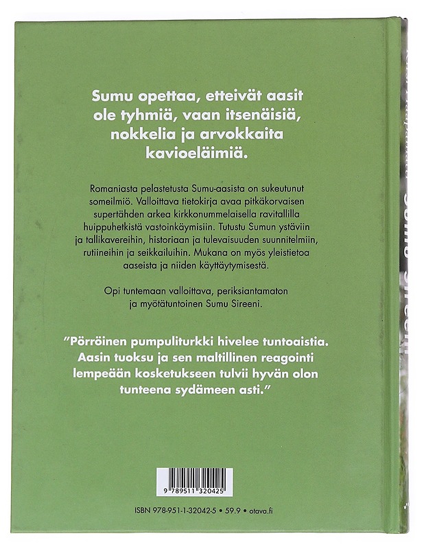 Sumu Sireeni : Suomen rakastetuin aasi - Haapamatti, Kirsi - Harrastekirjat - 10105549785 - 1