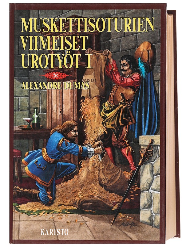 Muskettisoturien viimeiset urotyöt. 1, Bragelonnen varakreivi : historiallinen romaani Ludvig XIV:n hovista - Dumas, Alexandre - Romaanit ja novellit - 10105549820 - 0