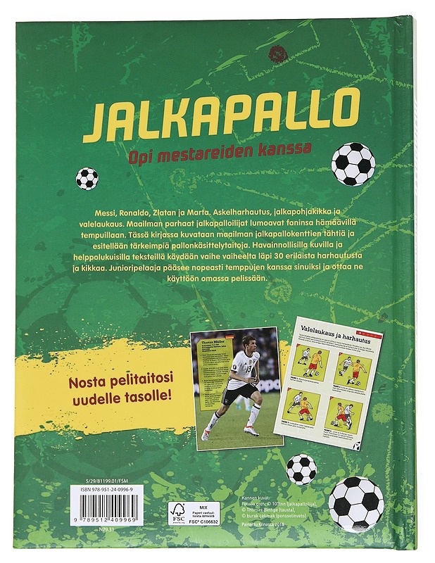 Jalkapallo : opi mestareiden kanssa - Noa, Sandra - Nuorten kirjat - 10105549832 - 1