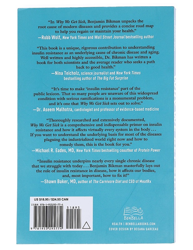 Why we get sick - Benjamin Bikman - Tietokirjat ja oppaat - 10105549833 - 1