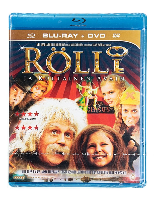 Rölli ja kultainen avain - Blu-ray - DVD-elokuvat - 10105549835 - 0