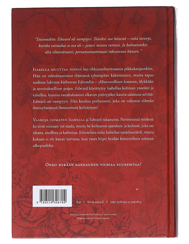 Houkutus - Meyer, Stephenie - Jännitys ja dekkarit - 10105549854 - 1