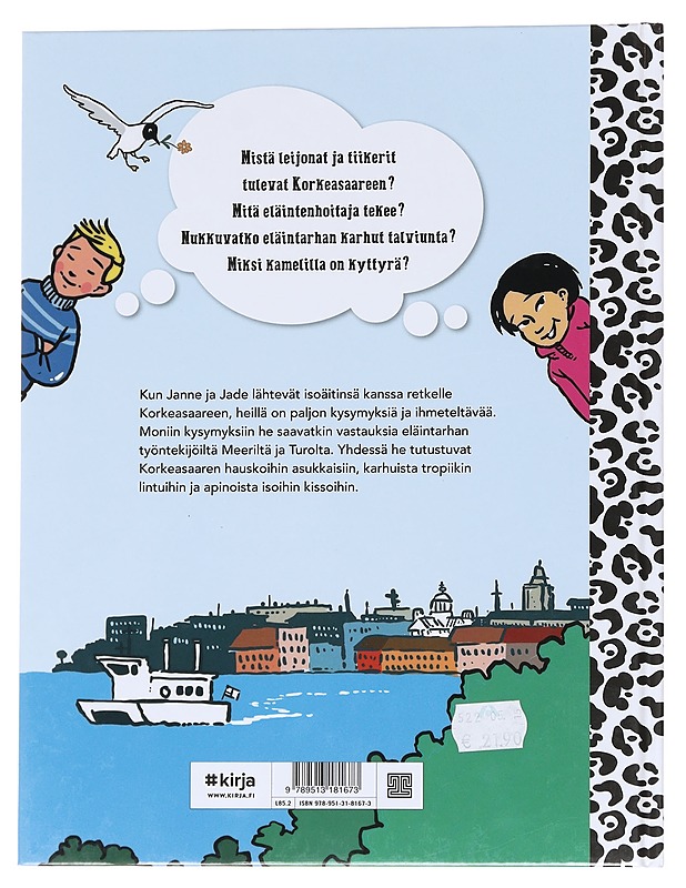 [Päivä] Korkeasaaressa : eläintarhan elämää - Heilala, Katariina - Lastenkirjat - 10105549863 - 1