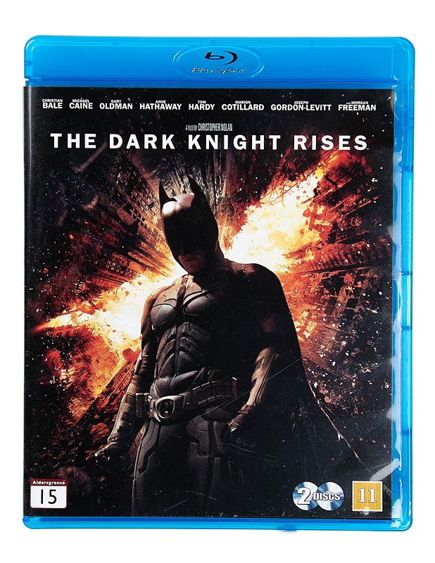 The Dark Knight Rises - Blu-ray - Blu-ray-levyt - 10105549914 - 0
