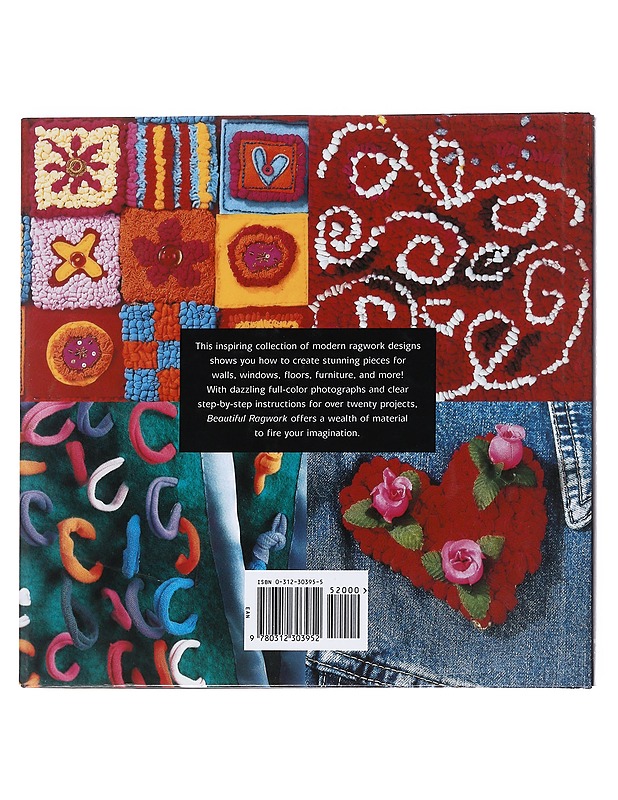 Beautiful ragwork : Over 20 hand-hooked designs for floors, walls, furniture and accessories - Lizzie Reakes - Kirja lahjaksi - 10105549940 - 1